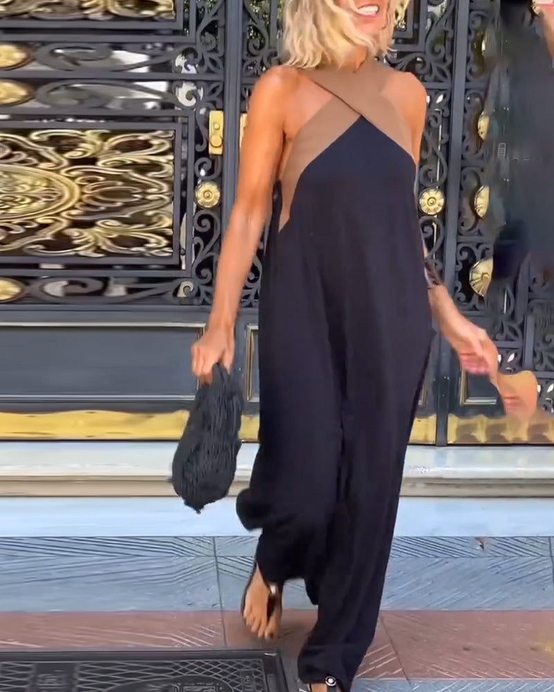 Elviane™ | Cross Neck Dress
