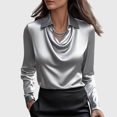 Isélis™ | Women’s Elegant Floral Print Blouse