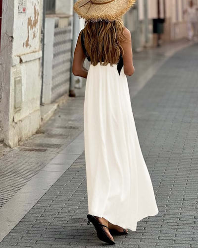 Elviane™ | Cross Neck Dress