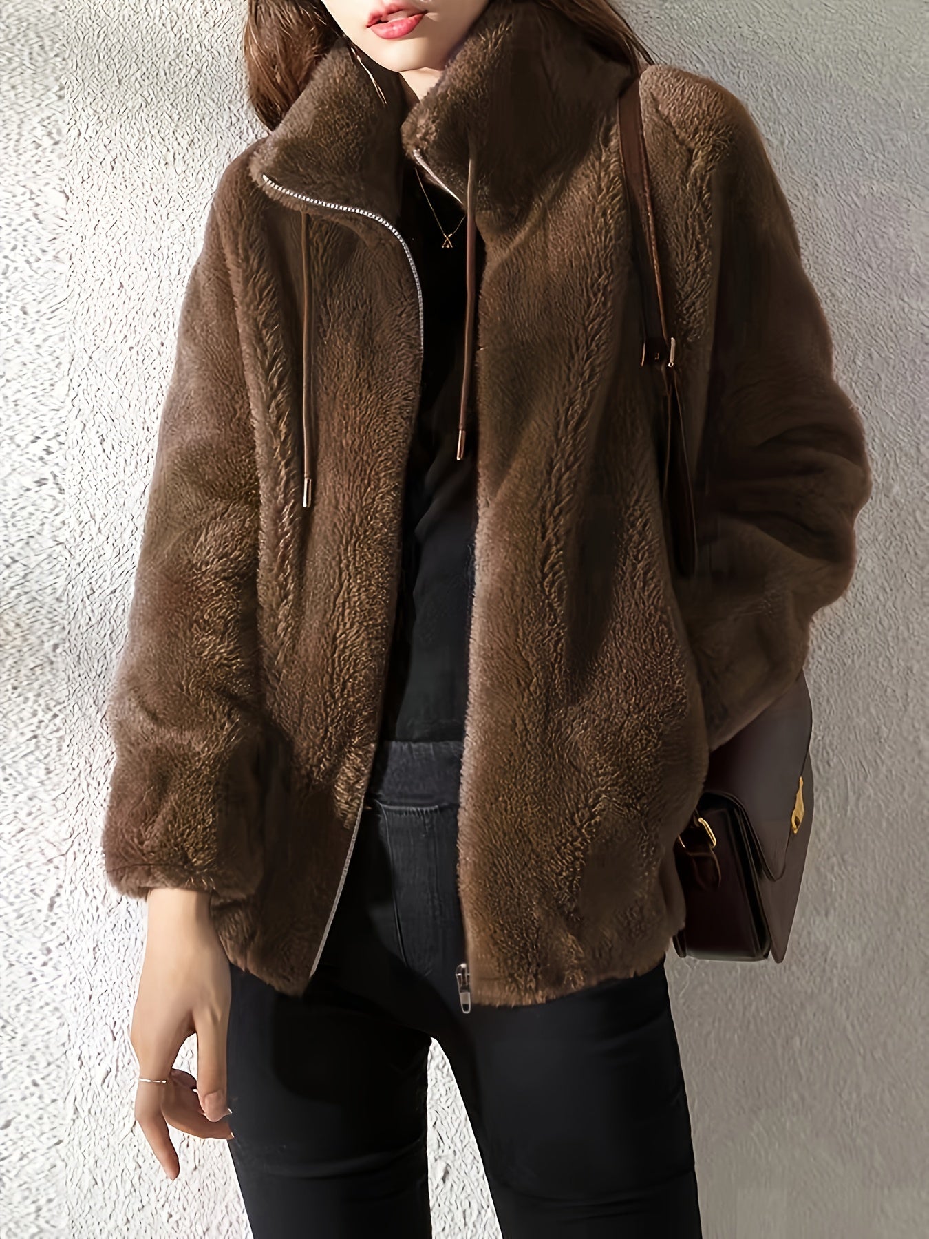 Hélyssia™ | High-Neck Zip Jacket