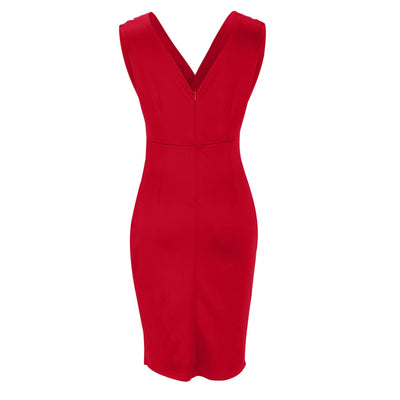 Amelia™ | Draped Midi Dress