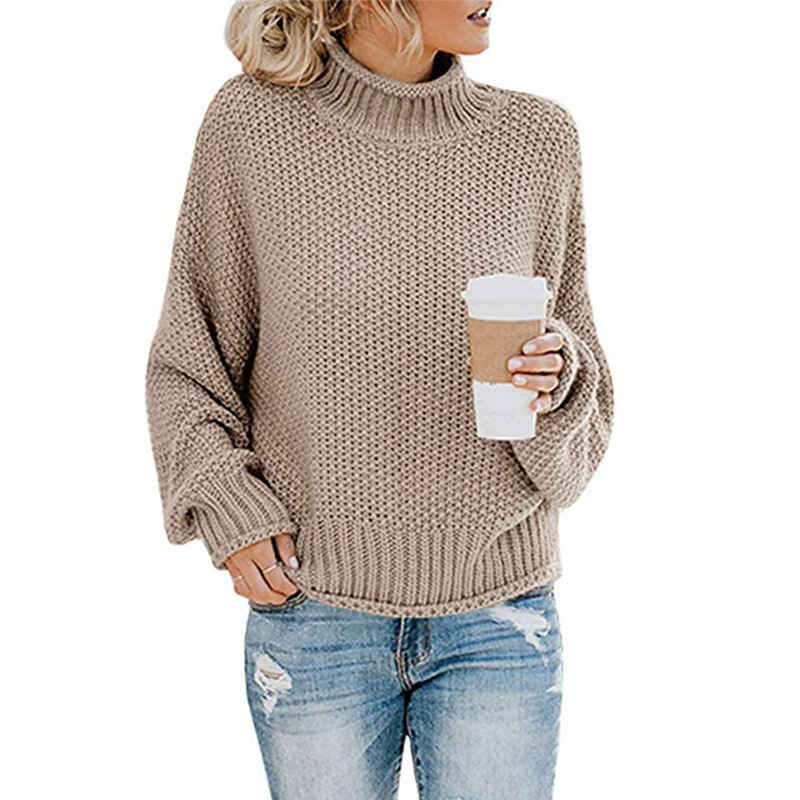 Solyana™ | Chunky Knit Turtleneck Sweater