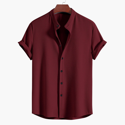Noham™ | Men’s Stand-Up Collar Shirt