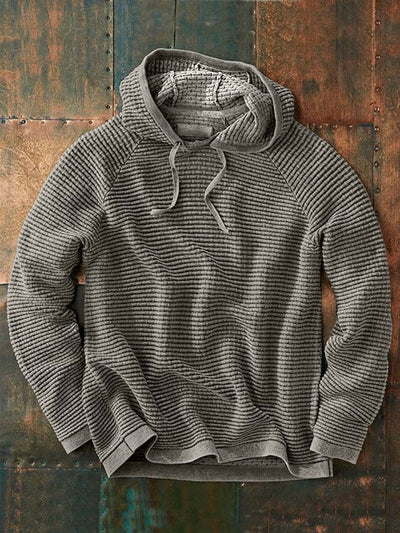 Elliot™ | Textured Striped Hoodie