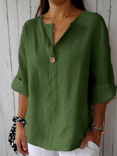 Maya™ | Casual V-Neck Blouse
