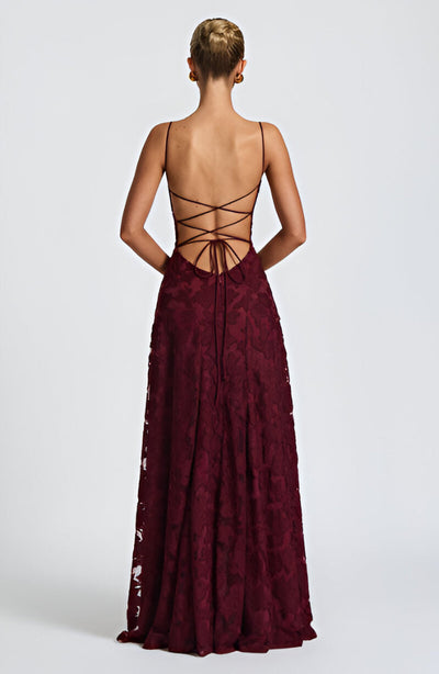 Irènea™ | Lace Corset Maxi Dress