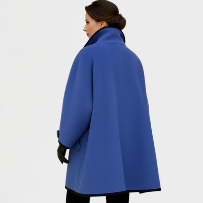 Vivienne™ | Elegant A-Line Wool Coat