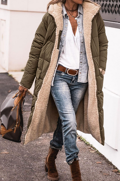 Juniper™ | Luxe Reversible Sherpa Coat