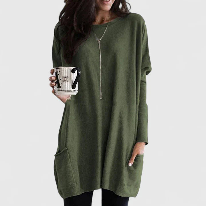 Alison™ | Relaxed Pocket Tunic Dress