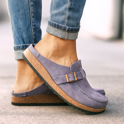 Éméria™ | Women’s Suede Buckle Loafers