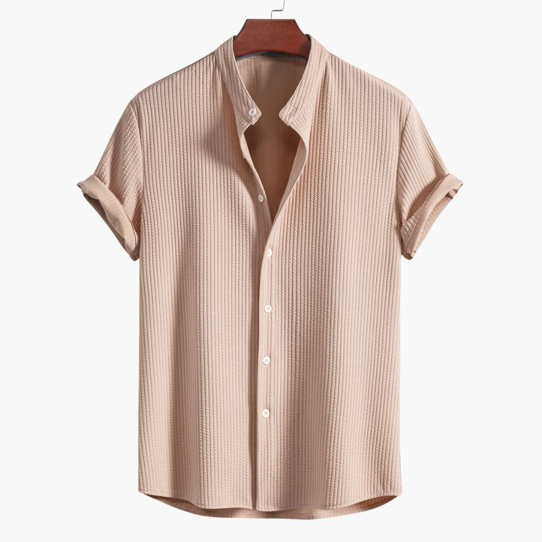 Noham™ | Men’s Stand-Up Collar Shirt