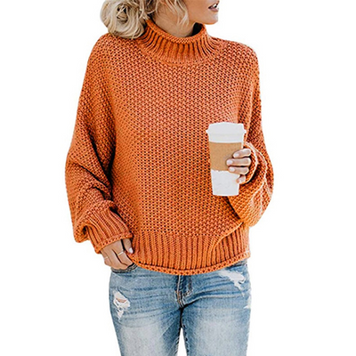 Solyana™ | Chunky Knit Turtleneck Sweater