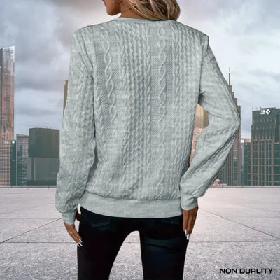 Elara™ | Chic Knit Zip-Up Sweater