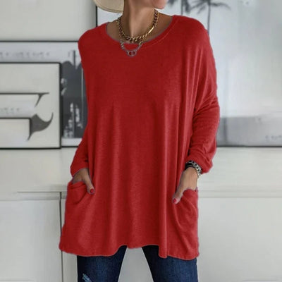 Haisley™ | Oversized Pocket Tunic Top