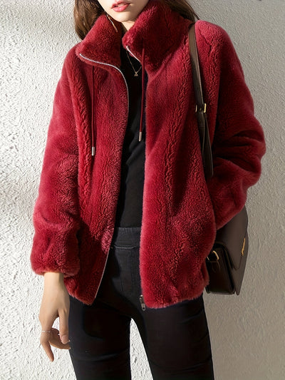 Hélyssia™ | High-Neck Zip Jacket