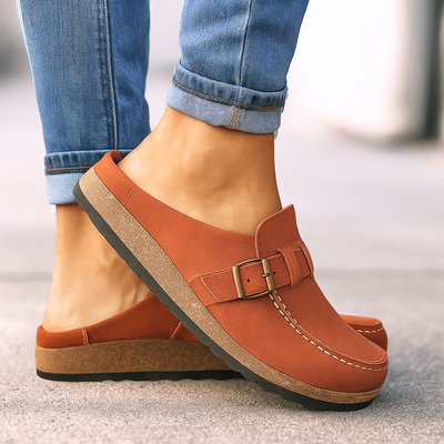 Éméria™ | Women’s Suede Buckle Loafers