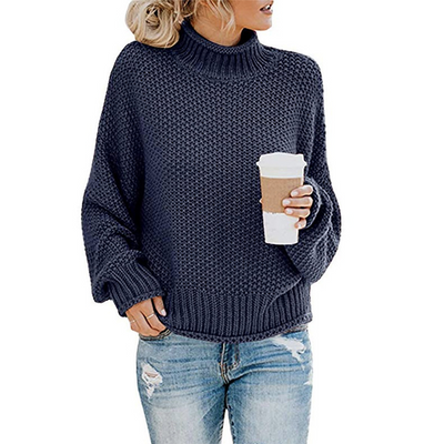 Solyana™ | Chunky Knit Turtleneck Sweater
