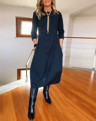 Elsie™ | Elegant Dress With Handmade Details
