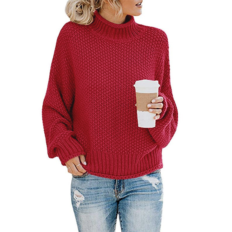 Solyana™ | Chunky Knit Turtleneck Sweater