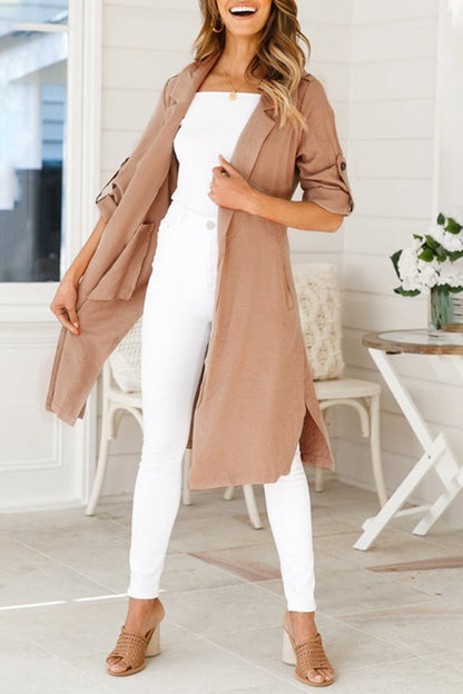 Lilly | Damen Trench Mantel | Lang