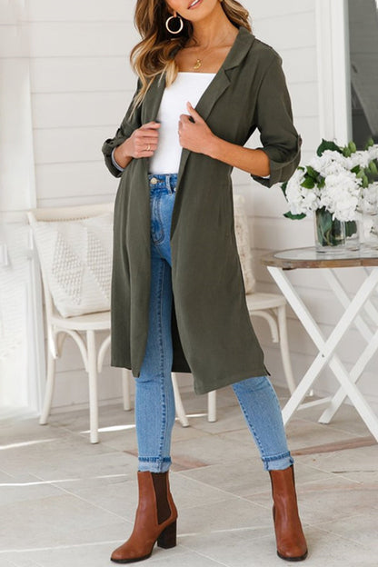 Lilly | Damen Trench Mantel | Lang