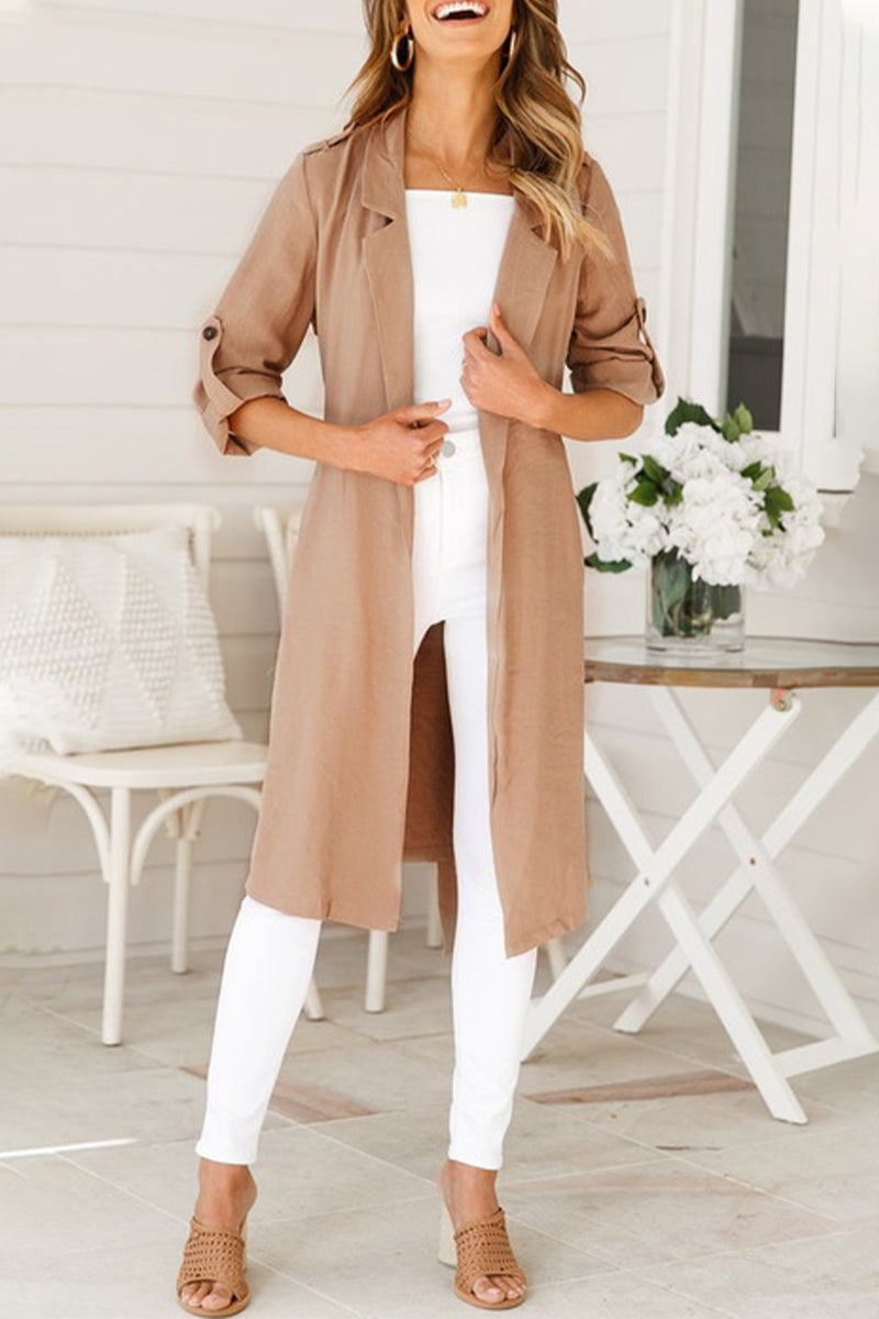 Lilly | Damen Trench Mantel | Lang