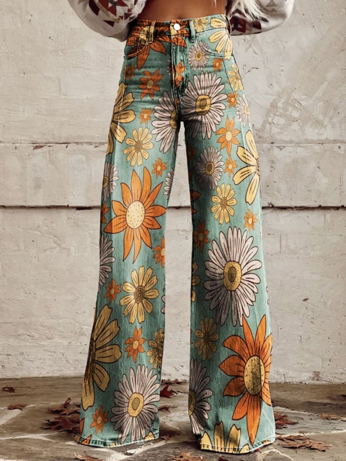 Tifaine™ | Floral Happiness Flare Pants