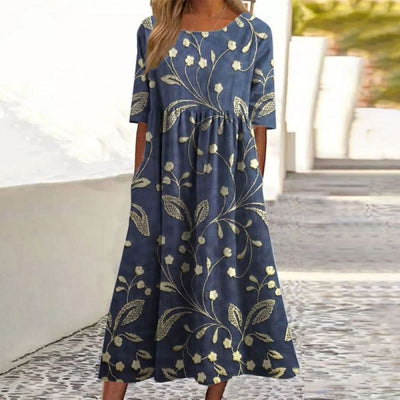 Nadine™ | Relaxed Midi Dress
