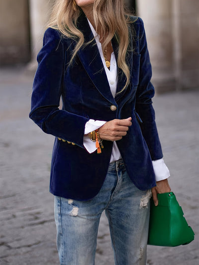 Avery™ | Timeless Velvet Blazer