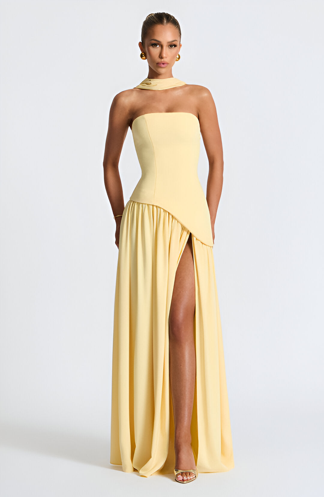 Joziane™ | Radiant Strapless Evening Gown