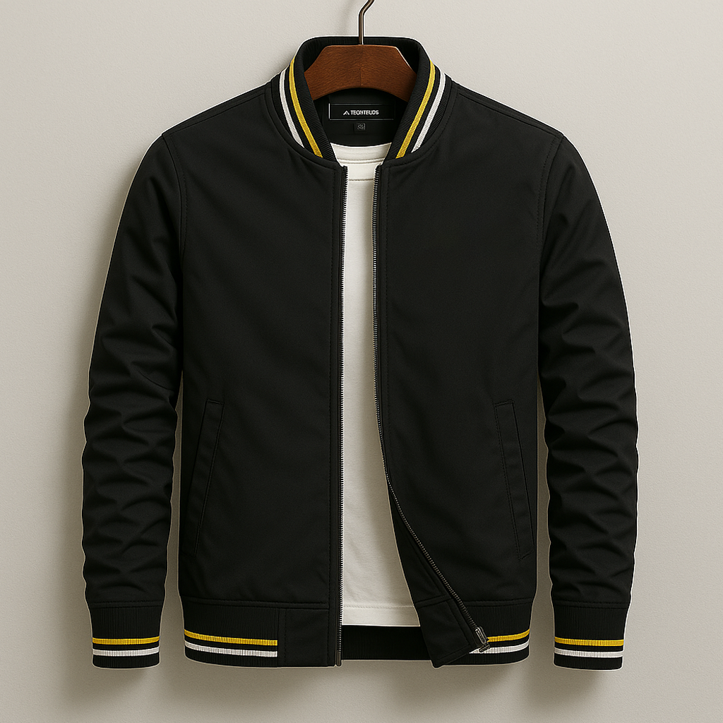 Samuel™ | Retro Varsity Zip Jacket