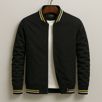 Samuel™ | Retro Varsity Zip Jacket