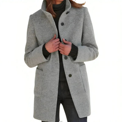 Éliane™ | Classic Wool Blend Coat