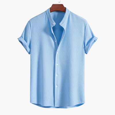 Noham™ | Men’s Stand-Up Collar Shirt