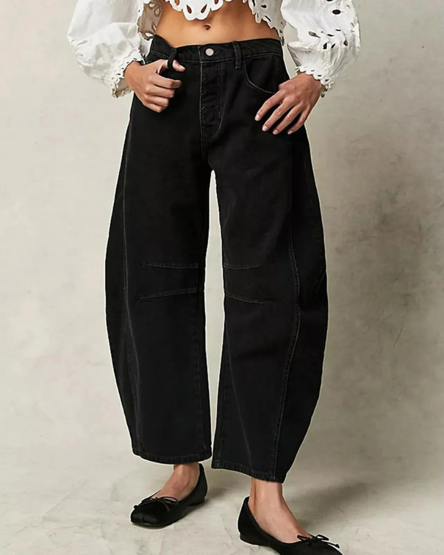 Marigold™ | Wide-Leg Utility Jeans