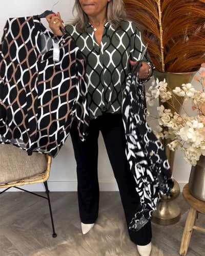 Bélianne™ | Casual Blouse with Long Sleeves
