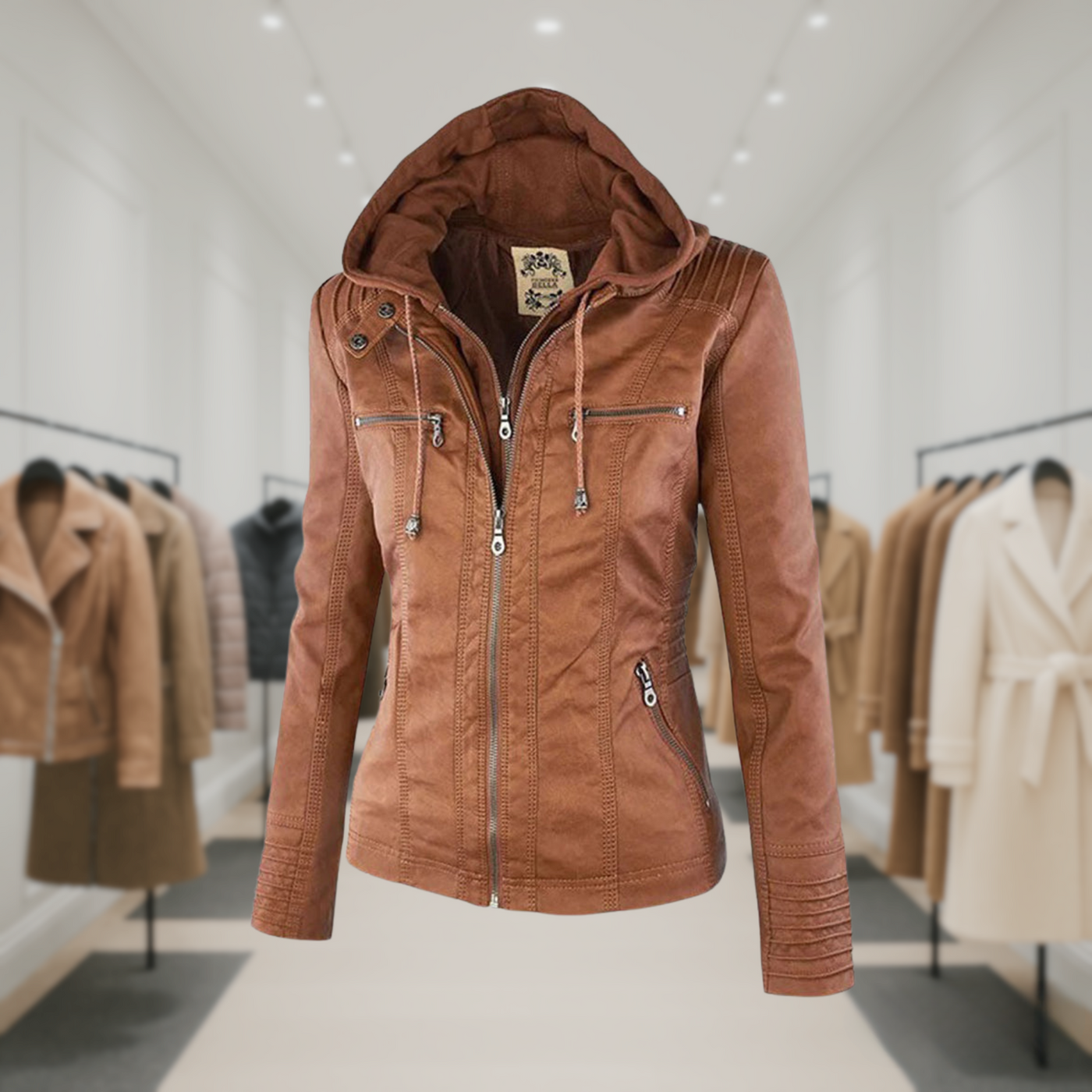 Danika™ | Women's Leather Jacket