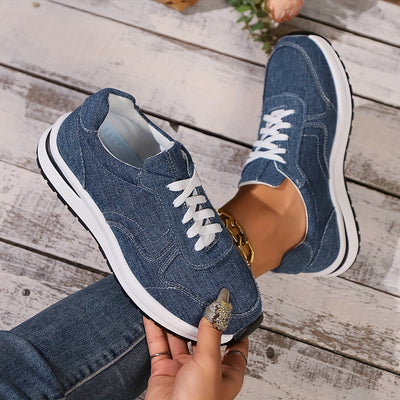 Aveline™ | Lightweight Denim Sneakers