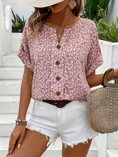 Talyssa™ | Elegant Blouse with Floral Print