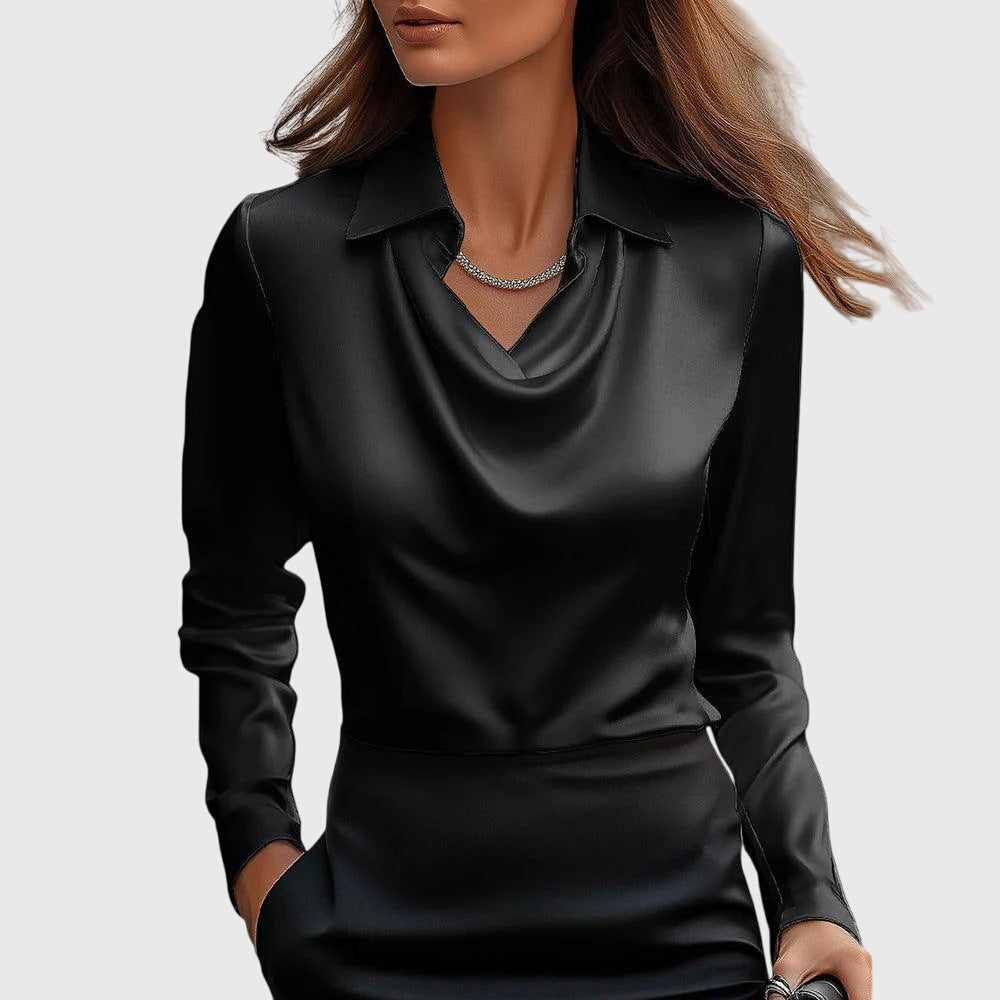 Isélis™ | Women’s Elegant Floral Print Blouse