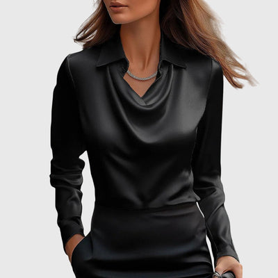 Isélis™ | Women’s Elegant Floral Print Blouse