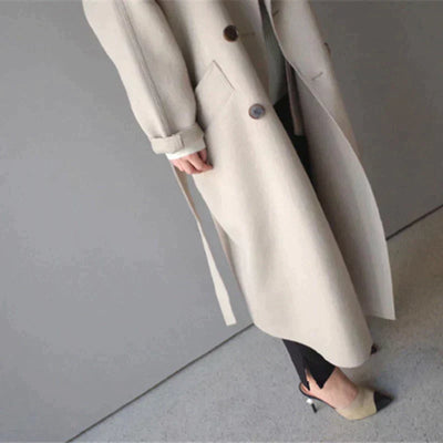 Séverine™ | Long Wool Coat