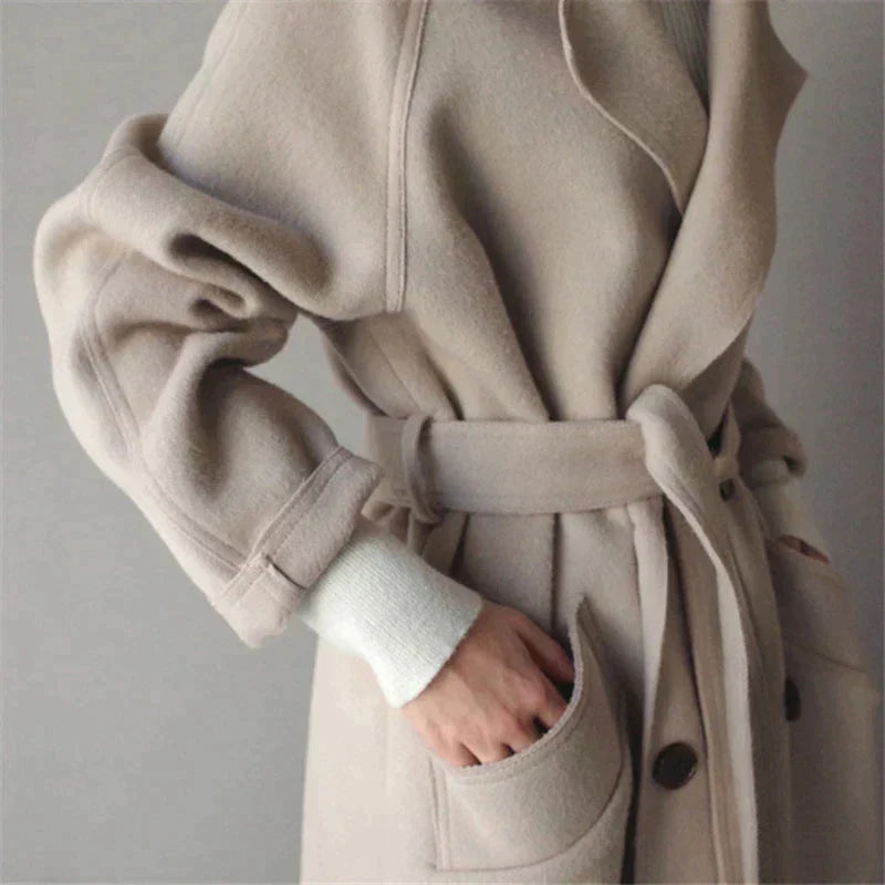 Séverine™ | Long Wool Coat