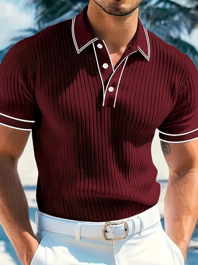 Hervé™ | Tailored Knit Polo Shirt