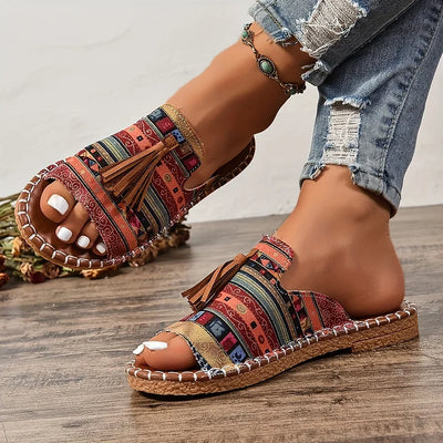 Galina™ | Vintage Tassel Boho Sandals