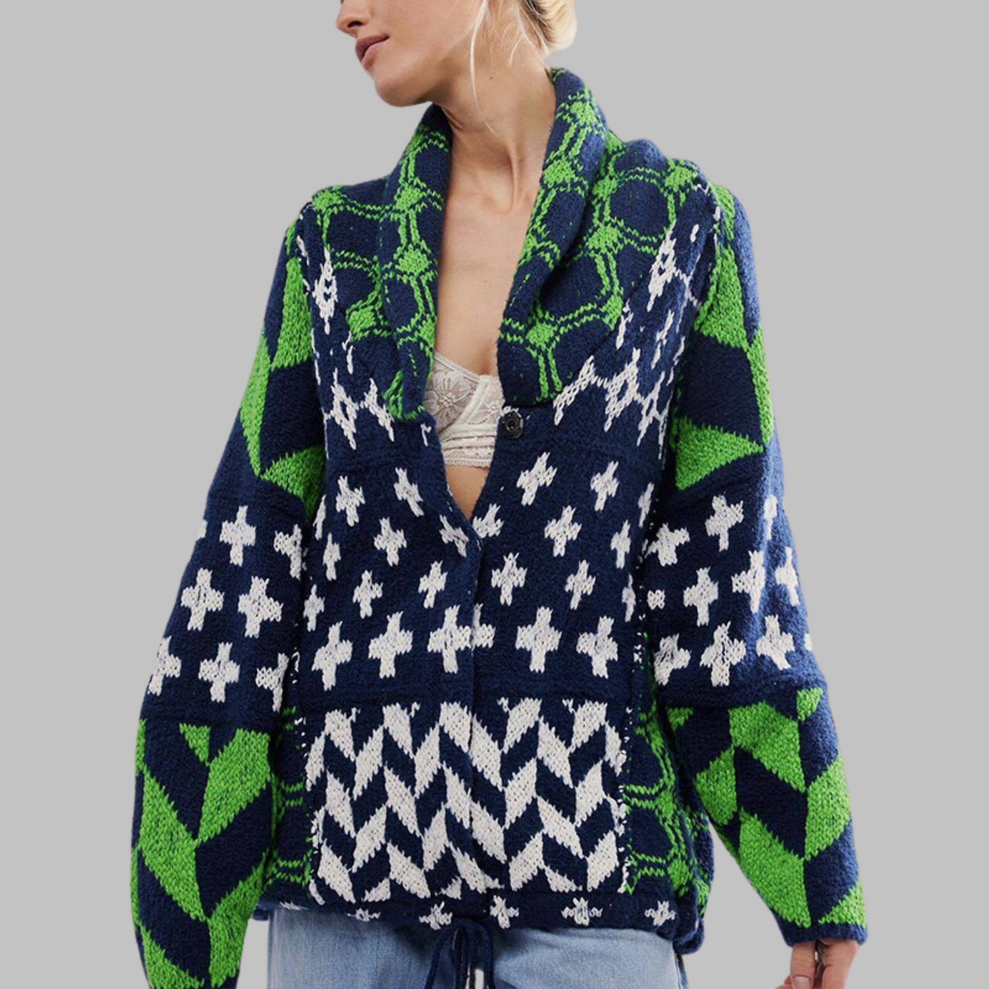 Leonie™ | Cozy Geometric Jacket