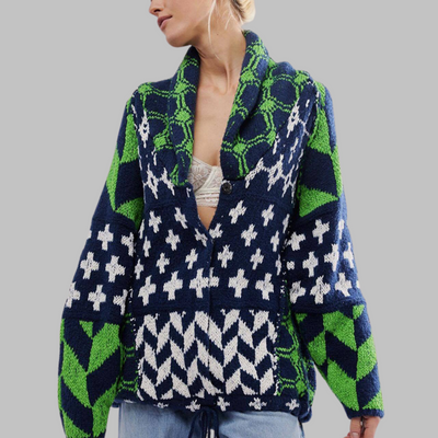 Leonie™ | Cozy Geometric Jacket