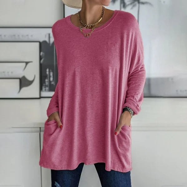 Haisley™ | Oversized Pocket Tunic Top