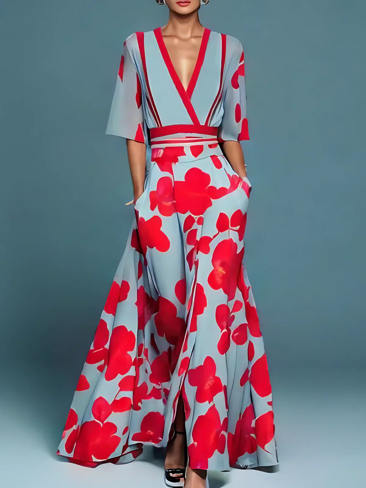 Aurora™ | Milano design Sleeved Dress