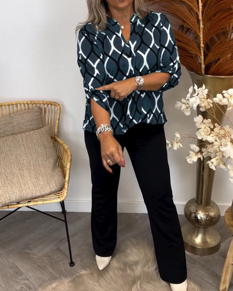 Bélianne™ | Casual Blouse with Long Sleeves